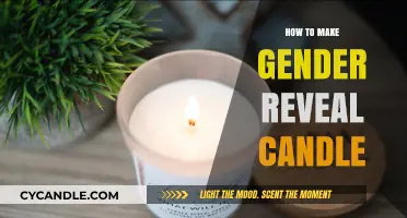 Creative DIY Gender Reveal Candle: Crafting Your Special Announcement