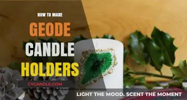 Crafting Stunning Geode Candle Holders: A Step-by-Step DIY Guide