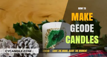 Crafting Geode Candles: A Step-by-Step DIY Guide to Sparkling Creations