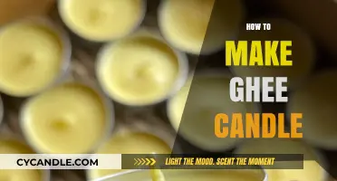 Crafting Ghee Candles: A Step-by-Step Guide to Natural Lighting