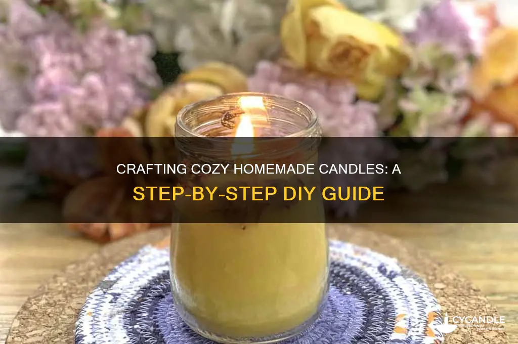 how to make ghomemade candles