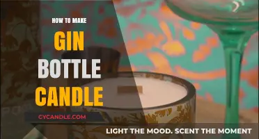 Crafting Gin Bottle Candles: A Creative DIY Upcycling Guide