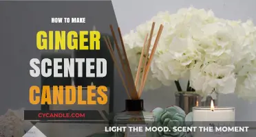 Crafting Warmth: A Guide to Making Ginger Scented Candles