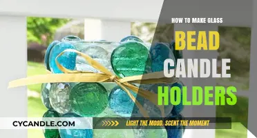 Crafting Elegant Glass Bead Candle Holders: A DIY Guide