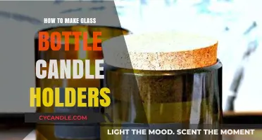 Crafting Elegant Glass Bottle Candle Holders: A Simple DIY Guide