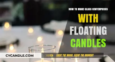 Elegant DIY Glass Centerpieces: Floating Candles for Stunning Tablescapes