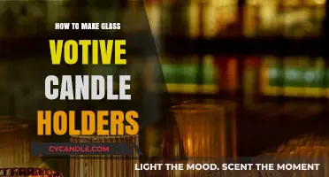 Crafting Elegant Glass Votive Candle Holders: A DIY Guide