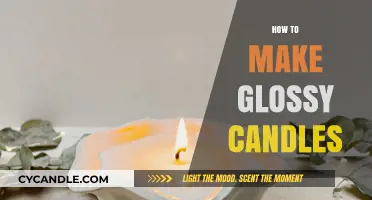 Crafting Glossy Candles: Simple Steps for a Shiny, Elegant Finish