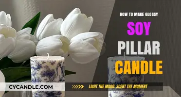 Crafting Glossy Soy Pillar Candles: A Step-by-Step DIY Guide