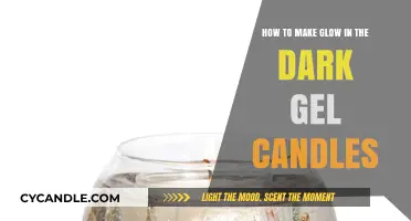Crafting Luminous Gel Candles: A Glow-in-the-Dark DIY Guide