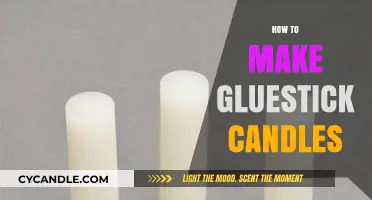 DIY Glue Stick Candles: Creative Crafting with Wax and Wicks
