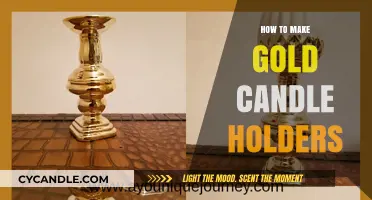 DIY Gold Candle Holders: Easy Steps to Create Elegant Décor