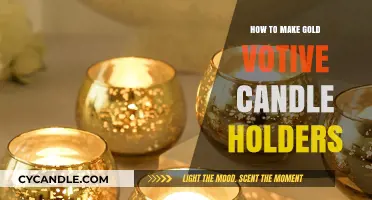 Crafting Elegance: DIY Gold Votive Candle Holders Guide