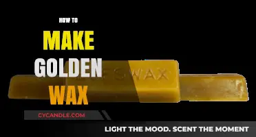 Crafting Radiance: The Art of Making Golden Wax