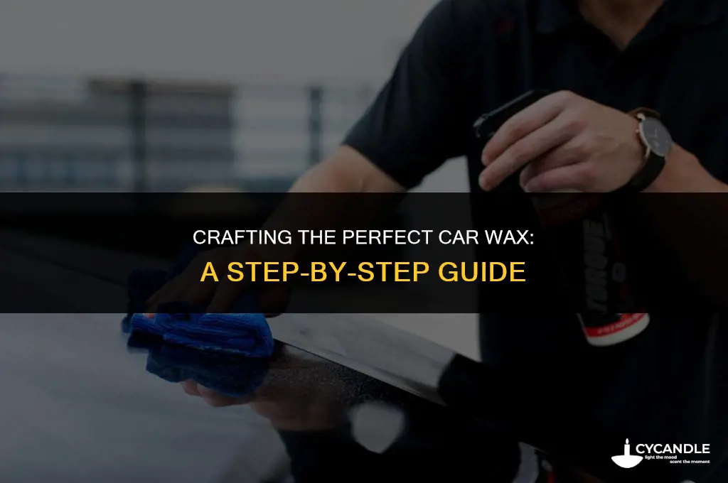 how to make good car wax