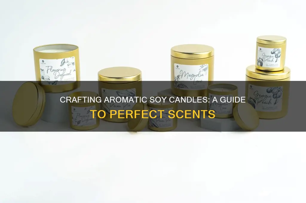 how to make good smelling soy candles
