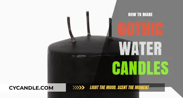 Crafting Gothic Water Candles: A Moody DIY Lighting Tutorial