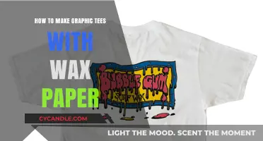Crafting Custom Graphic Tees: A Simple Wax Paper Guide