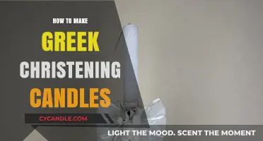 Crafting Traditional Greek Christening Candles: A Step-by-Step DIY Guide