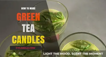 Crafting Aromatic Green Tea Candles: A Step-by-Step DIY Guide