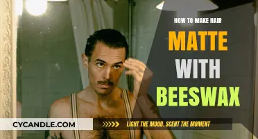 Achieve Matte Hair Naturally: Beeswax Styling Guide for a Perfect Finish