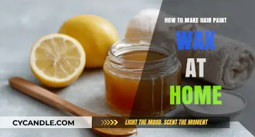DIY Hair Paint Wax: A Simple Guide to Homemade Creativity