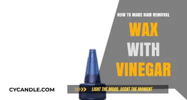 DIY Hair Removal Wax Recipe: Vinegar-Based Solution for Smooth Skin