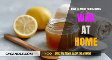 DIY Hair Setting Wax: Create Your Own Salon-Quality Product at Home