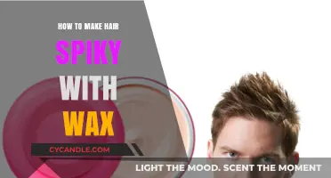 Sculpting Edgy Styles: A Guide to Achieving Spiky Hair with Wax