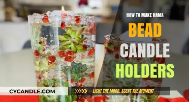 Crafting Hama Bead Candle Holders: A Creative DIY Guide