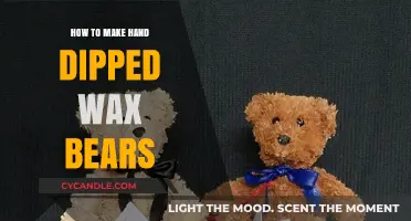 Crafting Hand-Dipped Wax Bears: A Step-by-Step Guide