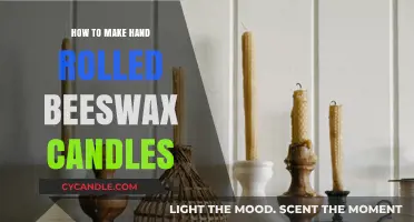 Crafting Hand-Rolled Beeswax Candles: A Simple DIY Guide