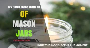 DIY Hanging Mason Jar Candles: Easy Craft Tutorial
