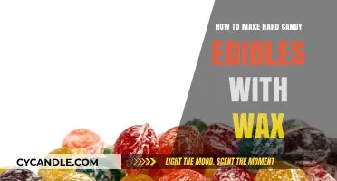 Crafting Sweet Delights: A Guide to Making Hard Candy Edibles with Wax