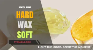 Reviving Hardened Wax: A Simple Guide to Softening It Up