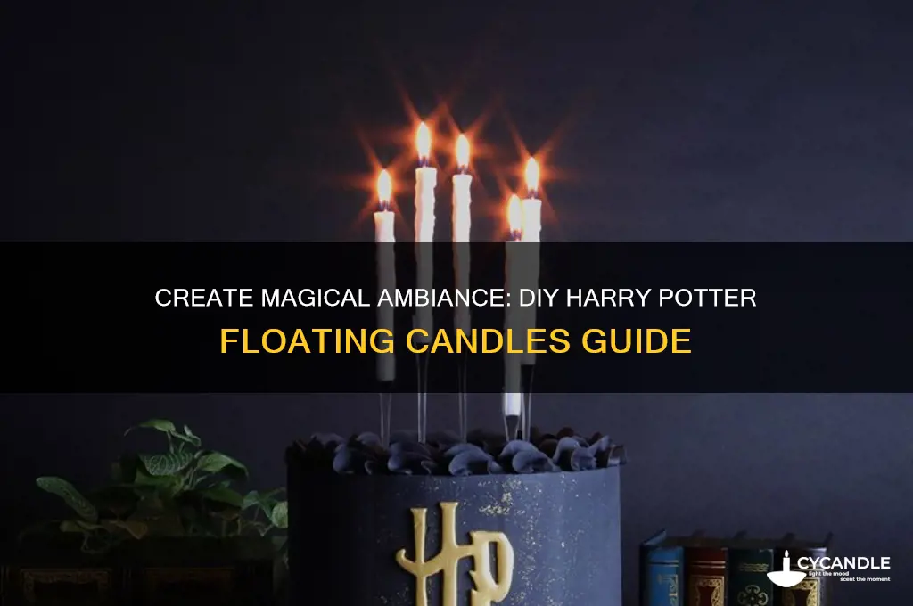 how to make harry potter floating candles