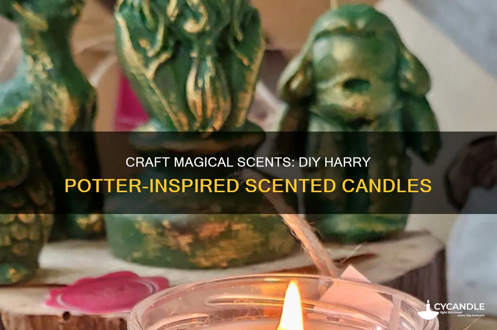 how to make harry potter scented candles
