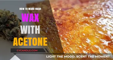 Crafting Hash Wax with Acetone: A Step-by-Step Guide