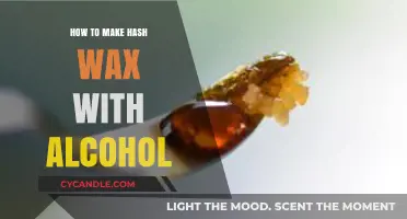 Crafting Hash Wax: A Simple Guide Using Alcohol