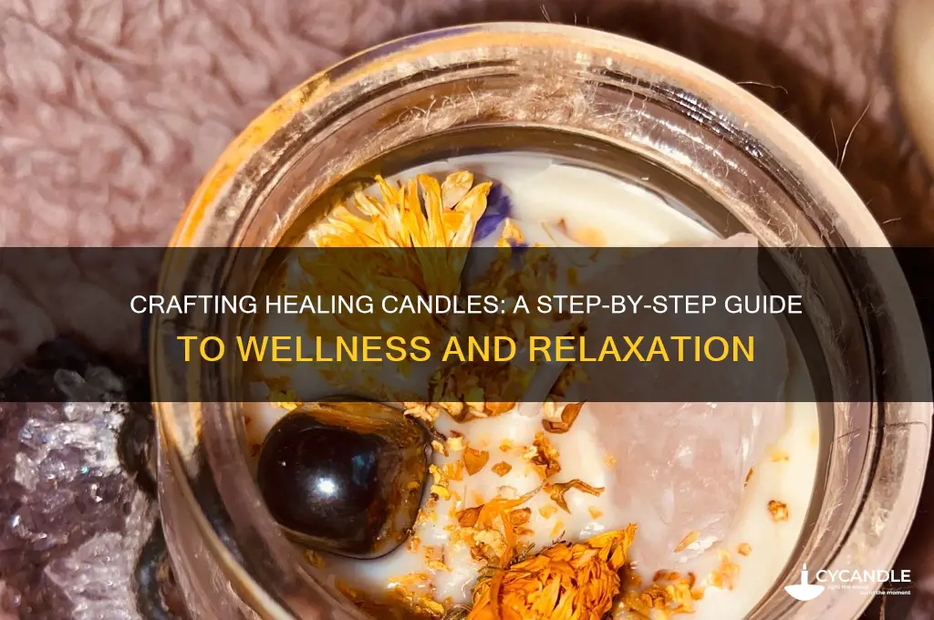how to make healing candles