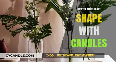Romantic DIY: Crafting Heart-Shaped Candle Displays for Any Occasion