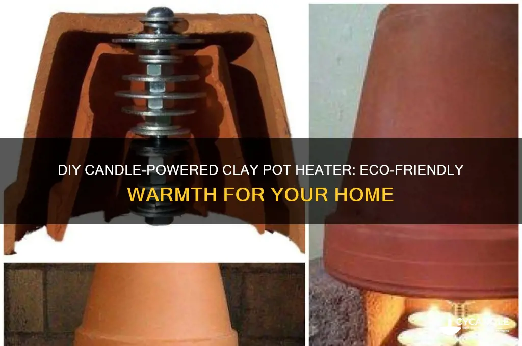 how to make heat with candles and clay pots