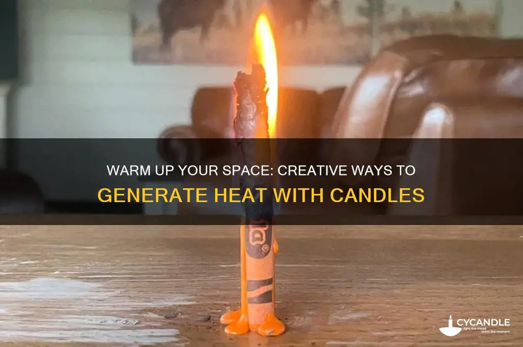 how to make heat with candles