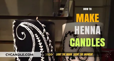 Crafting Henna Candles: A Step-by-Step DIY Guide for Beginners