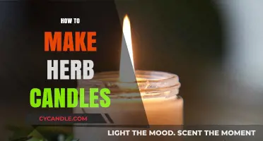 Crafting Aromatic Herb Candles: A Simple DIY Guide for Beginners