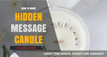 Crafting Secret Notes: A Guide to Making Hidden Message Candles