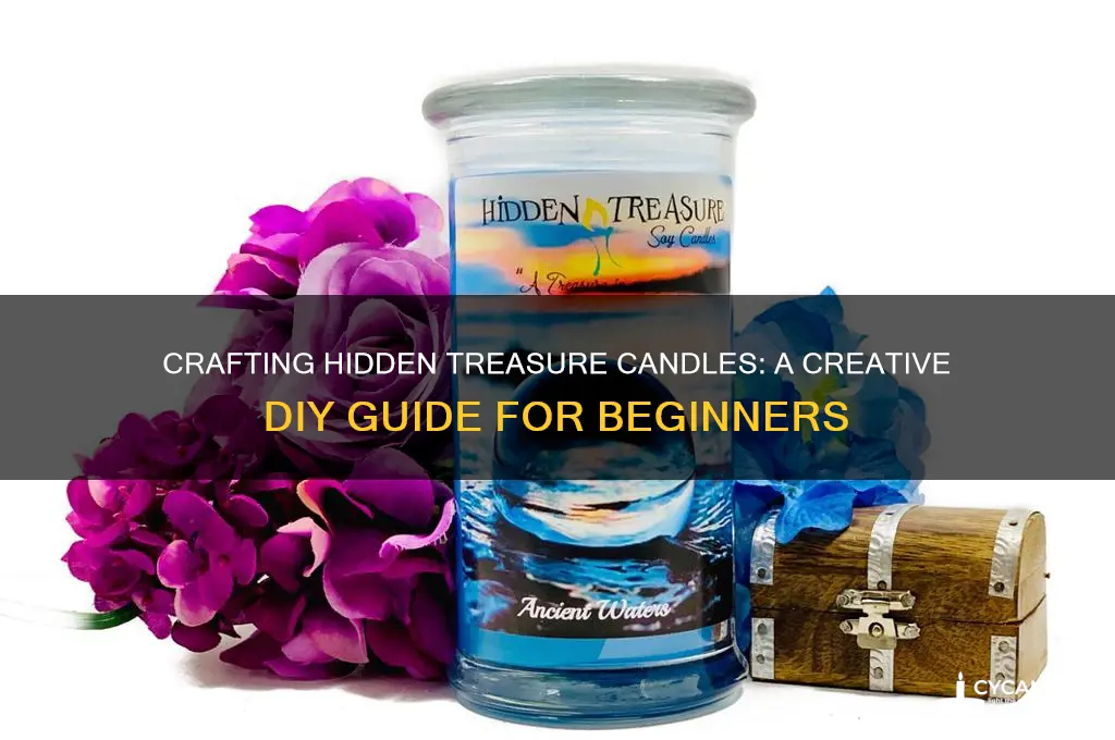 how to make hidden treasure candles