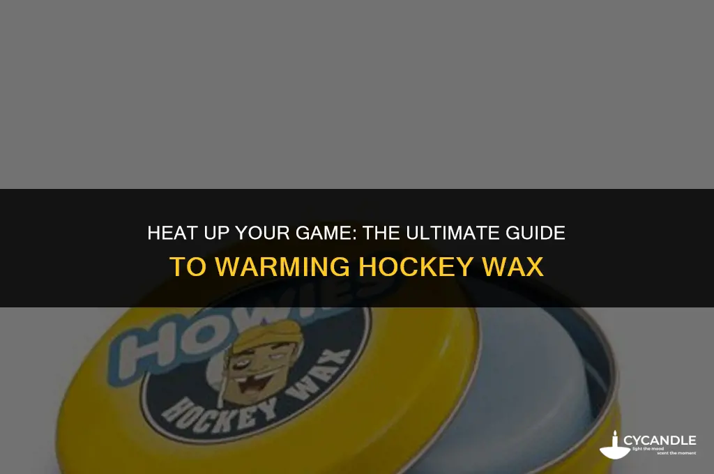 how to make hockey wax warmer