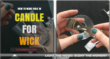 Easy DIY Wick Hole: Crafting the Perfect Candle Center