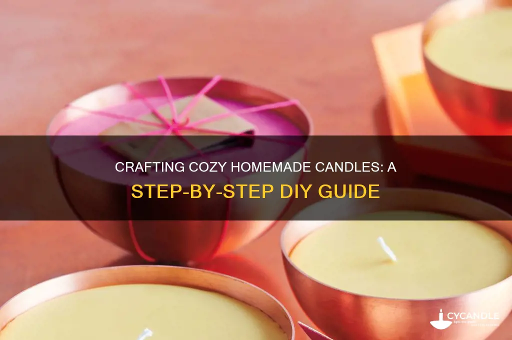 how to make homade candles